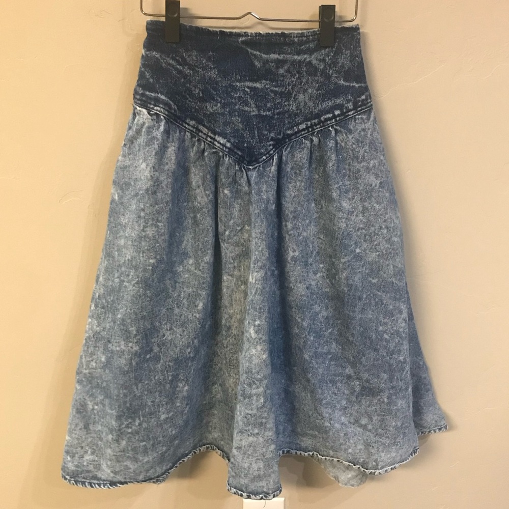 Vintage Made in the Shade Denim Skirt
